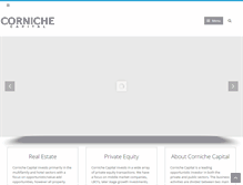 Tablet Screenshot of cornichecapital.com